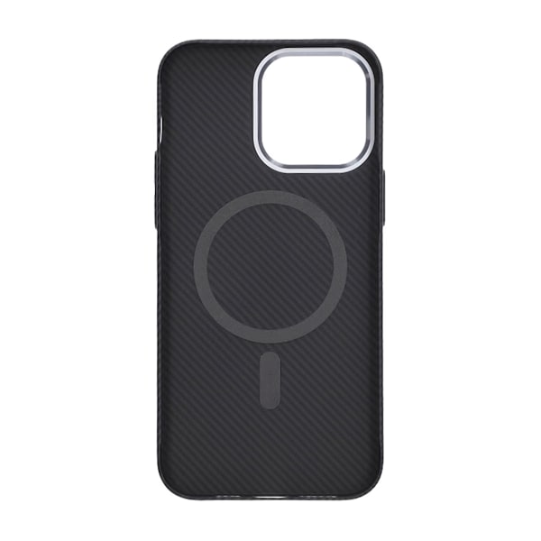 iPhone 14 Pro Max Mobilskal Carbonmönstrad - Svart Svart