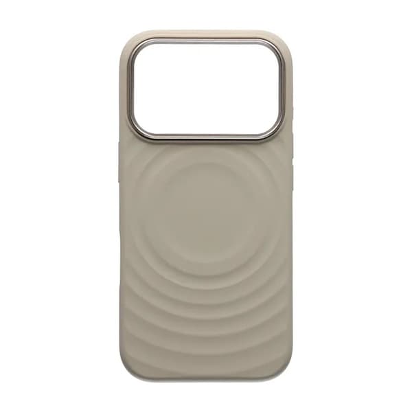 Mobilskal Silikon med Magsafe för iPhone 17 Pro - Beige beige