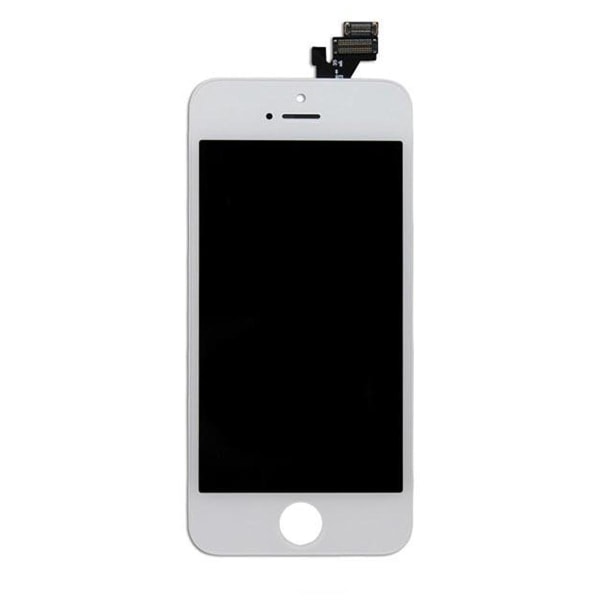 iPhone 5 LCD Skärm Refurbished - Vit Vit