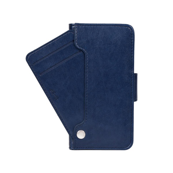 iPhone XS Max Plånboksfodral Stativ och extra Kortfack G-SP -  Blå Blue