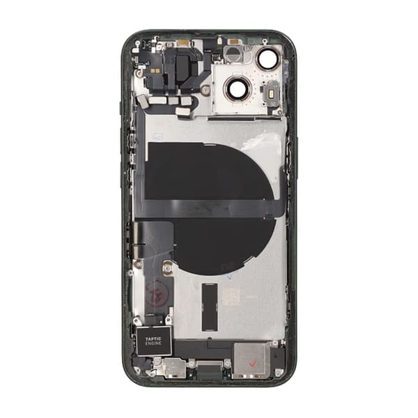 iPhone 13 Baksida med Komplett Ram - Grön Green