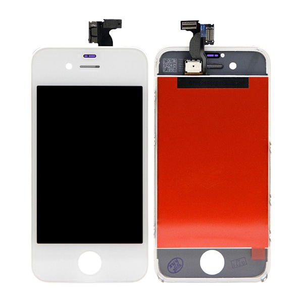 iPhone 4 LCD Skärm OEM - Vit Vit
