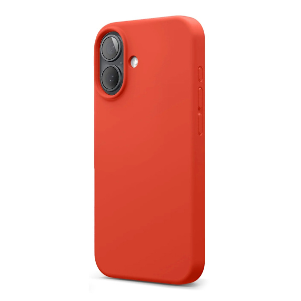iPhone 16 Mobilskal Silikon Rvelon - Röd Red