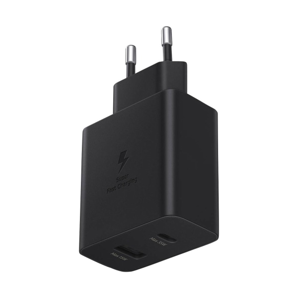 Samsung Laddare Duo USB-C & USB-A 35W Black