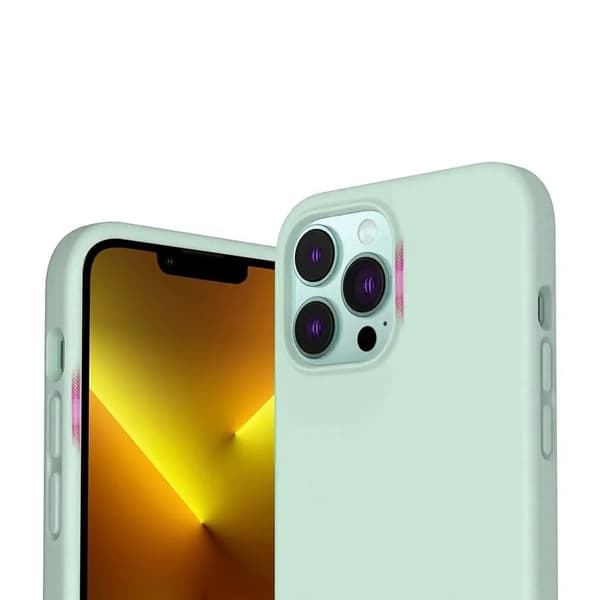 iPhone 13 Pro Silikonskal Rvelon - Grön Green