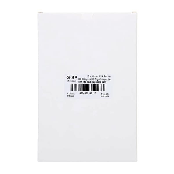 iPhone 16 Pro Max OLED Skärm Original Assembly - Diagnostik Pass