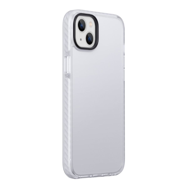 iPhone 14 Plus Stöttåligt TPU Mobilskal - Vit Vit
