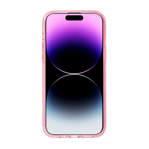iPhone 15 Pro Max Mobilskal Glitter Magsafe - Rosa Rosa
