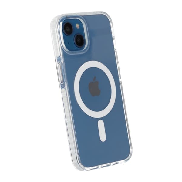 iPhone 13/14 Mobilskal Magnet Dubbelskydd - Vit White