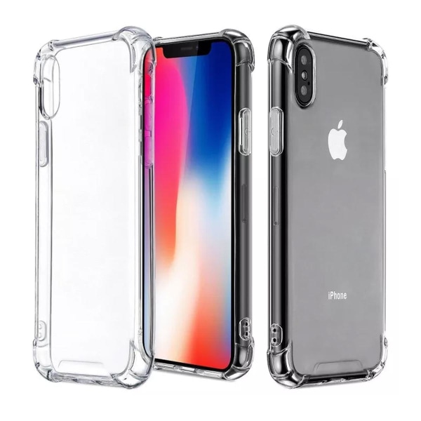 Stöttåligt Mobilskal iPhone XR - Transparent Transparent