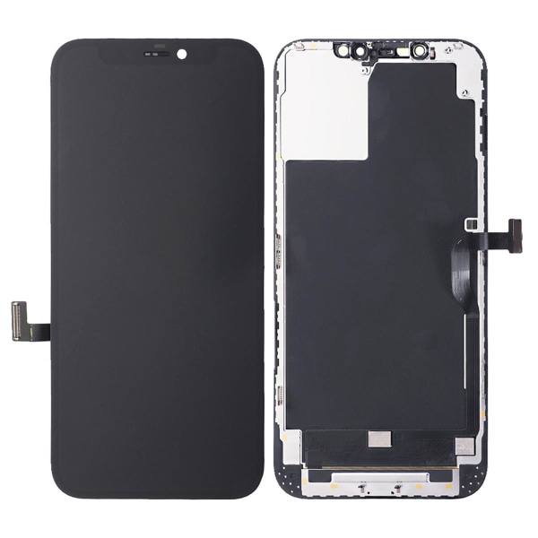 iPhone 12 Pro Max Skärm med LCD In-Cell RJ med IC Ersättning Black