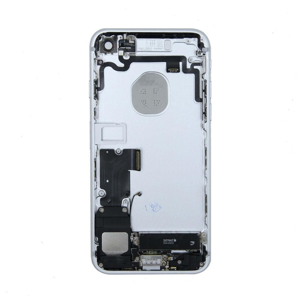 iPhone 7 Baksida med Komplett Ram - Silver Silver