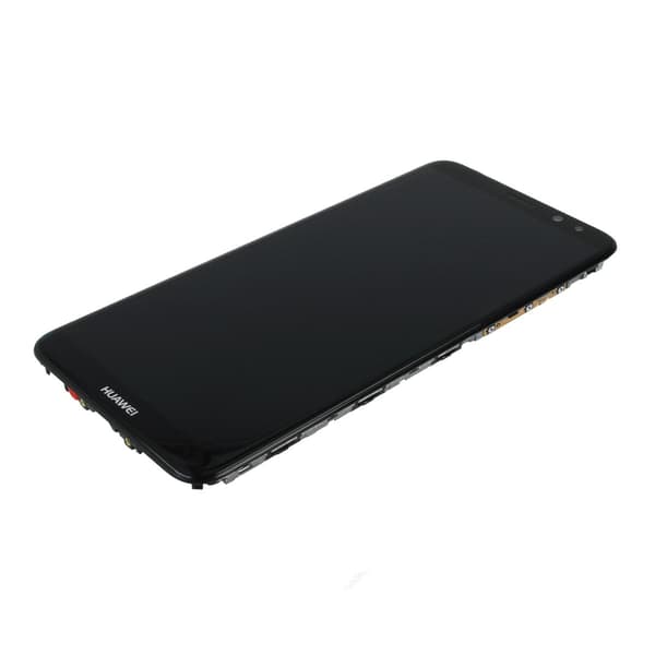 100% Original Huawei Mate 10 Lite Display module frontcover + LCD + Digitizer + Battery black Svart