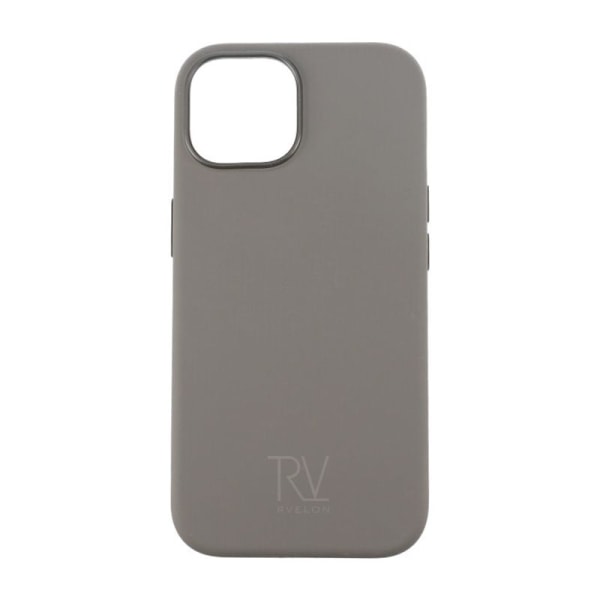 iPhone 15 Silikonskal Rvelon MagSafe - Grå Grey