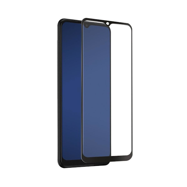 Skärmskydd Samsung Galaxy A22 4G - 3D Härdat Glas Svart (miljö) Svart