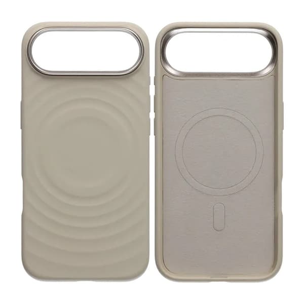 Mobilskal Silikon med Magsafe för iPhone Air - Beige beige