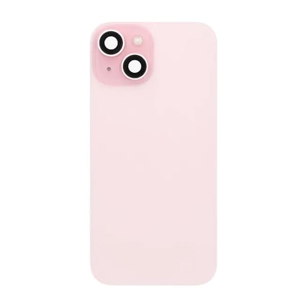 iPhone 15 Baksida Glas Komplett OEM - Rosa Rosa