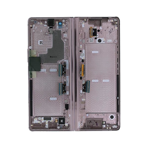 Samsung Galaxy Z Fold 2 5G Skärm med LCD Display Original - Brons Brun