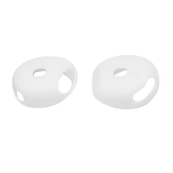 Silikonskydd för Apple AirPods 4 - Vit vit