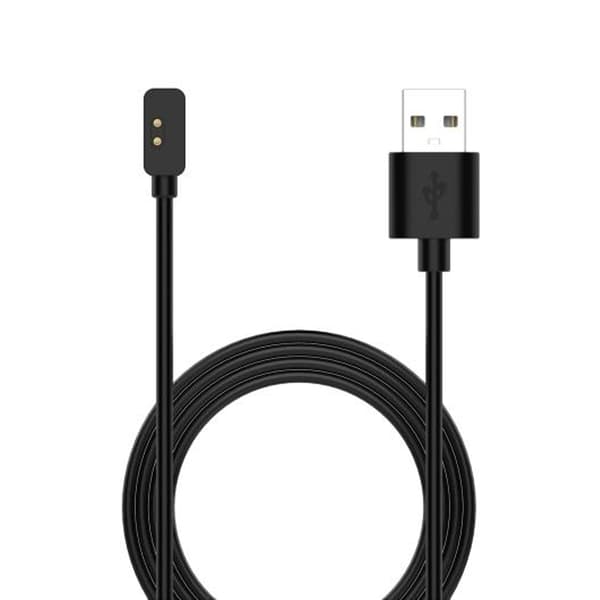 Laddkabel USB till Smartklocka 2-Pin - Universal Svart sort