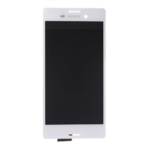 Sony Xperia M4 Aqua Skärm/Display - Vit Vit