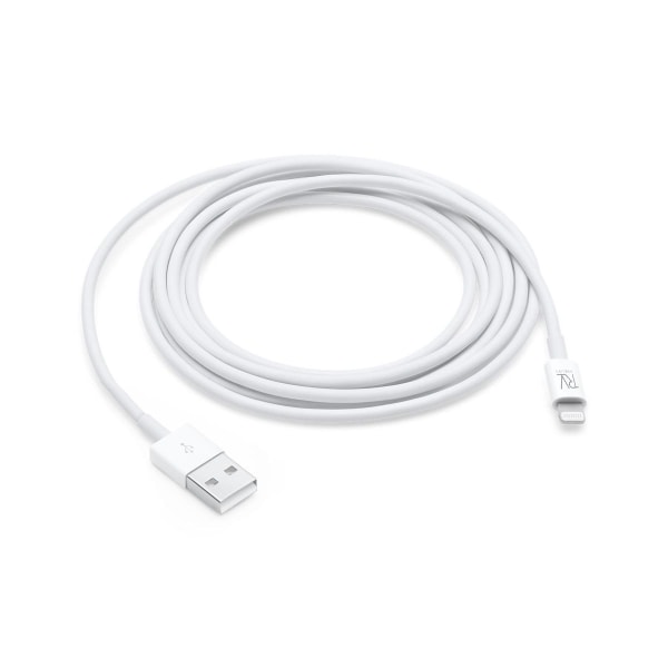 Rvelon USB-A till Lightning Kabel 2m Vit