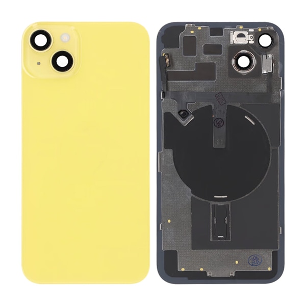 iPhone 14 Plus Baksida Glas Komplett OEM - Gul