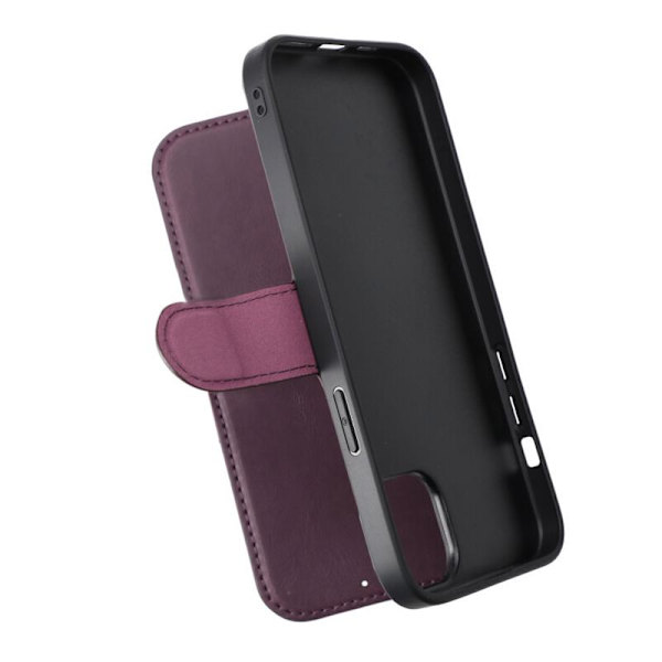 iPhone 15 Plus Plånboksfodral med Magsafe Rvelon - Lila Lila