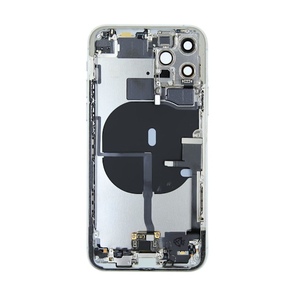 iPhone 11 Pro Baksida med Komplett Ram - Vit Vit