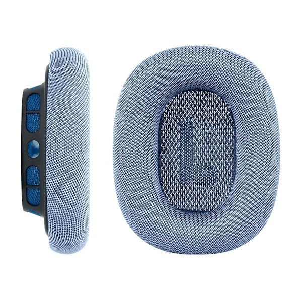 AirPods Max blå nät silikon hörlursskydd, ett par Blå