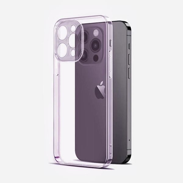 iPhone 14 Pro Mobilskal Ultratunt TPU - Lila Purple