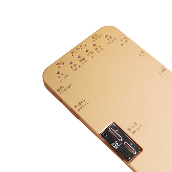 iTest Box LCD/TrueTone/3D-Touch/Sensor Testare - iPhone 6S till iPhone 11 Pro Max Yellow""Gul