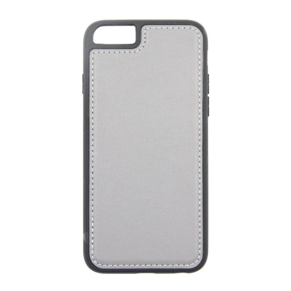 iPhone 6/6S Plånboksfodral Magnet Läder med Stativ - Grå Taupe