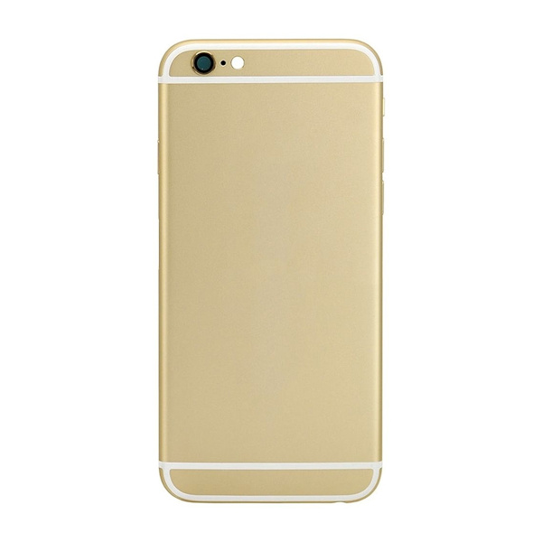 iPhone 6 Baksida med Komplett Ram - Guld