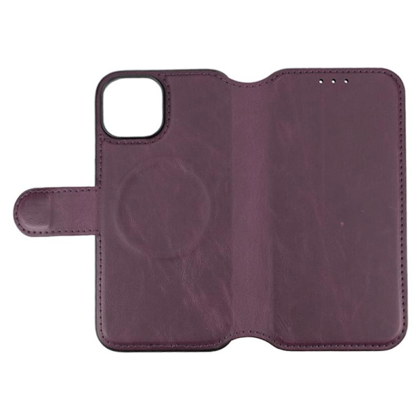 iPhone 15 Plånboksfodral med Magsafe Rvelon - Lila Lila