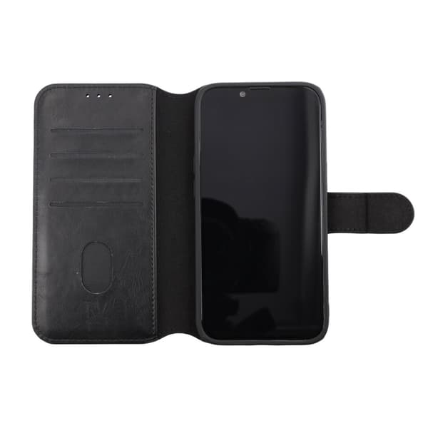 iPhone 13 Pro Plånboksfodral Magnet Rvelon - Svart Black