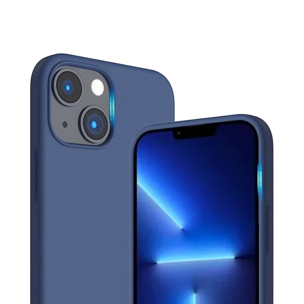 iPhone 14 Plus Silikonskal Rvelon MagSafe - Blå Isblå