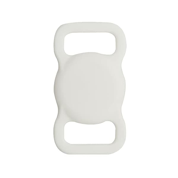 AirTag Fodral Silikon - Vit Vit