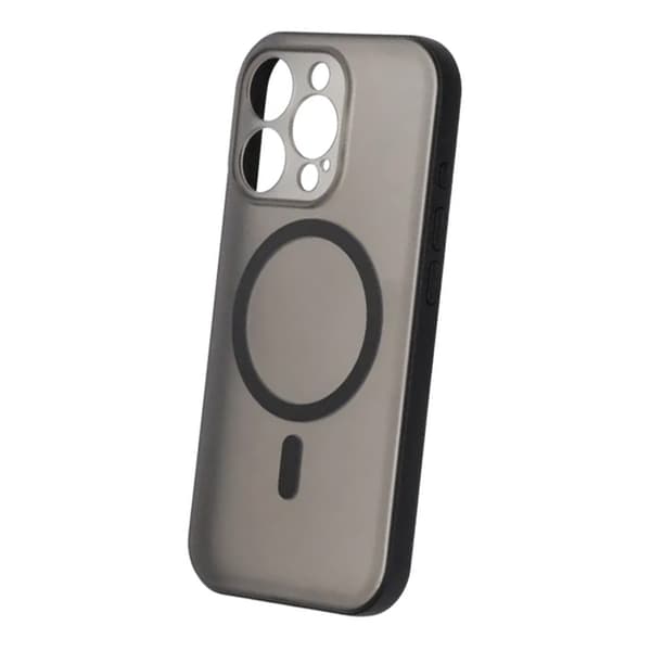 Slankt MagSafe-cover med kamerabeskyttelse til iPhone 16 Pro Max - Sort sort