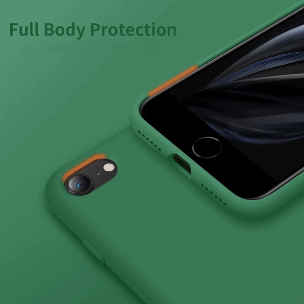 iPhone 7/8/SE2020 Silikonskal Rvelon - Grön Grön