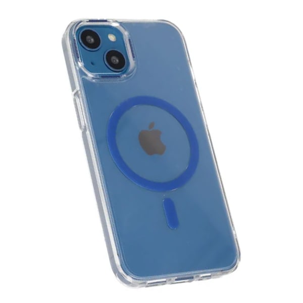 iPhone 13/14 Stöttålig Mobilskal med Magsafe - Blå Blue