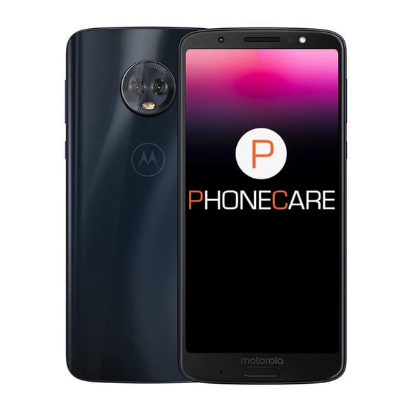 Begagnad Motorola Moto G6 Plus 64GB Deep indigo - Bra skick blå