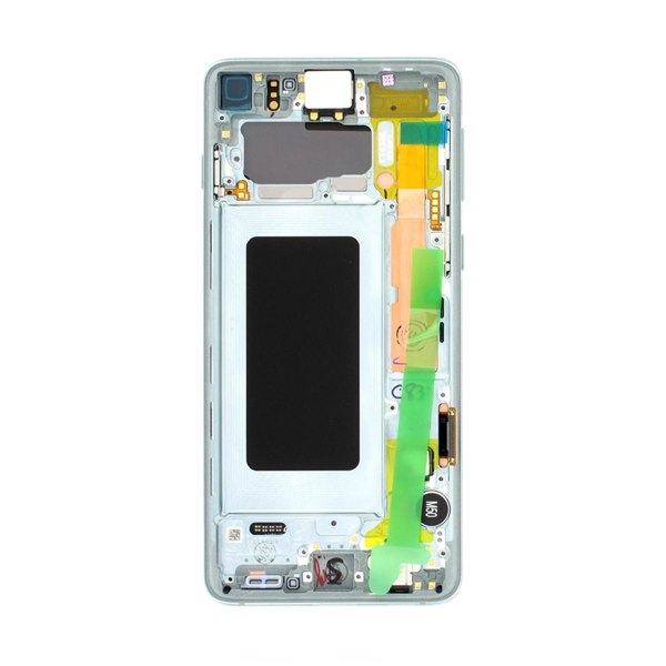 Samsung Galaxy S10 (SM-G973F) Skärm med LCD Display Original - Grön Limegrön