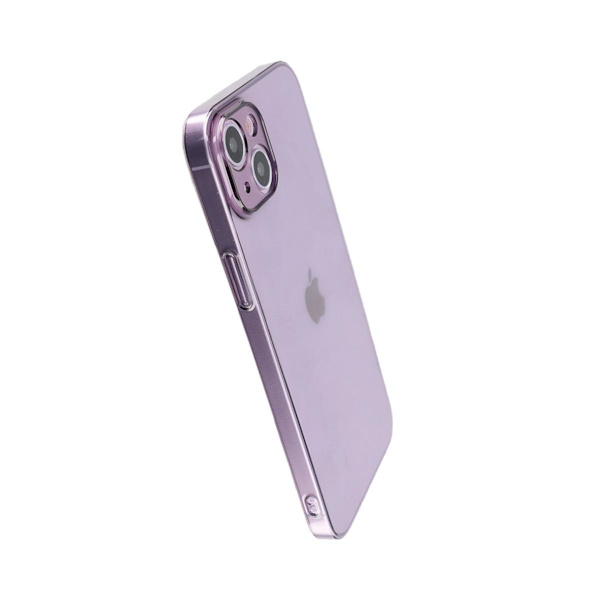 iPhone 14 Mobilskal Ultratunt TPU - Lila Lila
