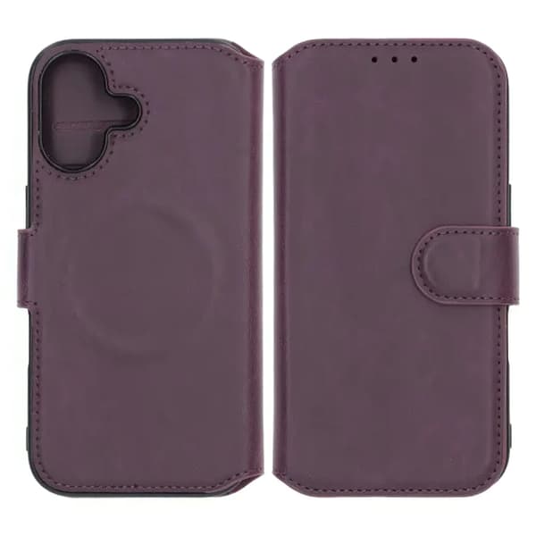 Rvelon Plånboksfodral för iPhone 17 - Lila lila