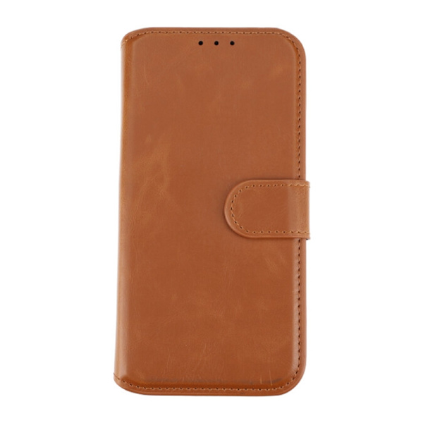 iPhone 15 Pro Plånboksfodral Magnet Rvelon - Brun Brun