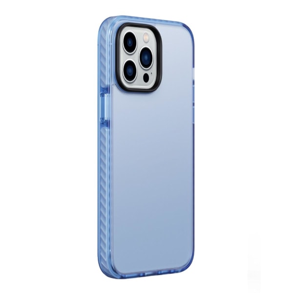 iPhone 14 Pro Max Stöttåligt TPU Mobilskal - Blå Blå