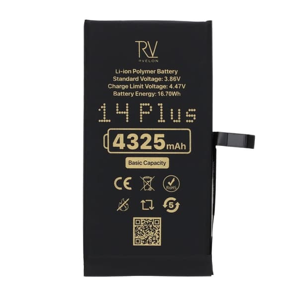 Rvelon Premium Batteri för iPhone 14 Plus - 4325mAh