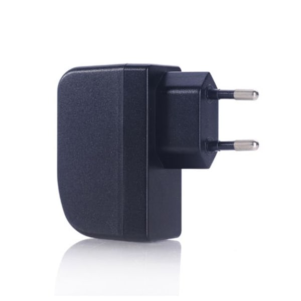 Laddare och Micro-USB Kabel 1 meter - Svart Black