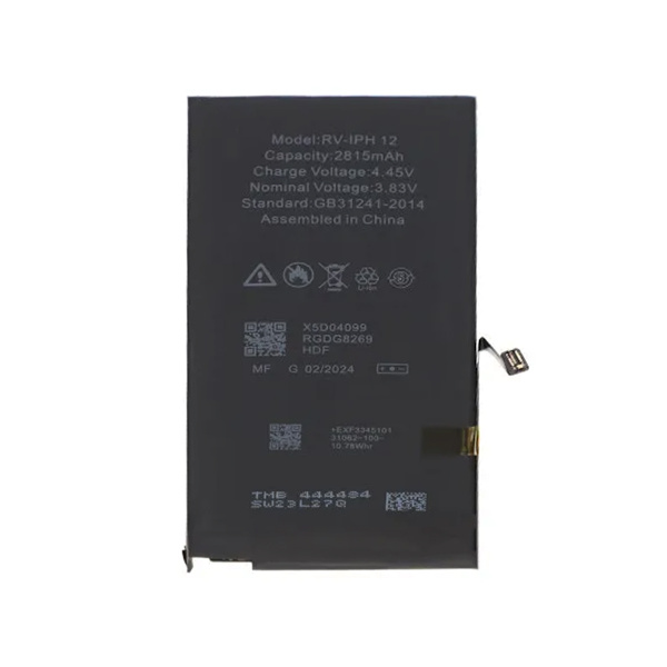 iPhone 12 Batteri Rvelon Premium 2815mAh